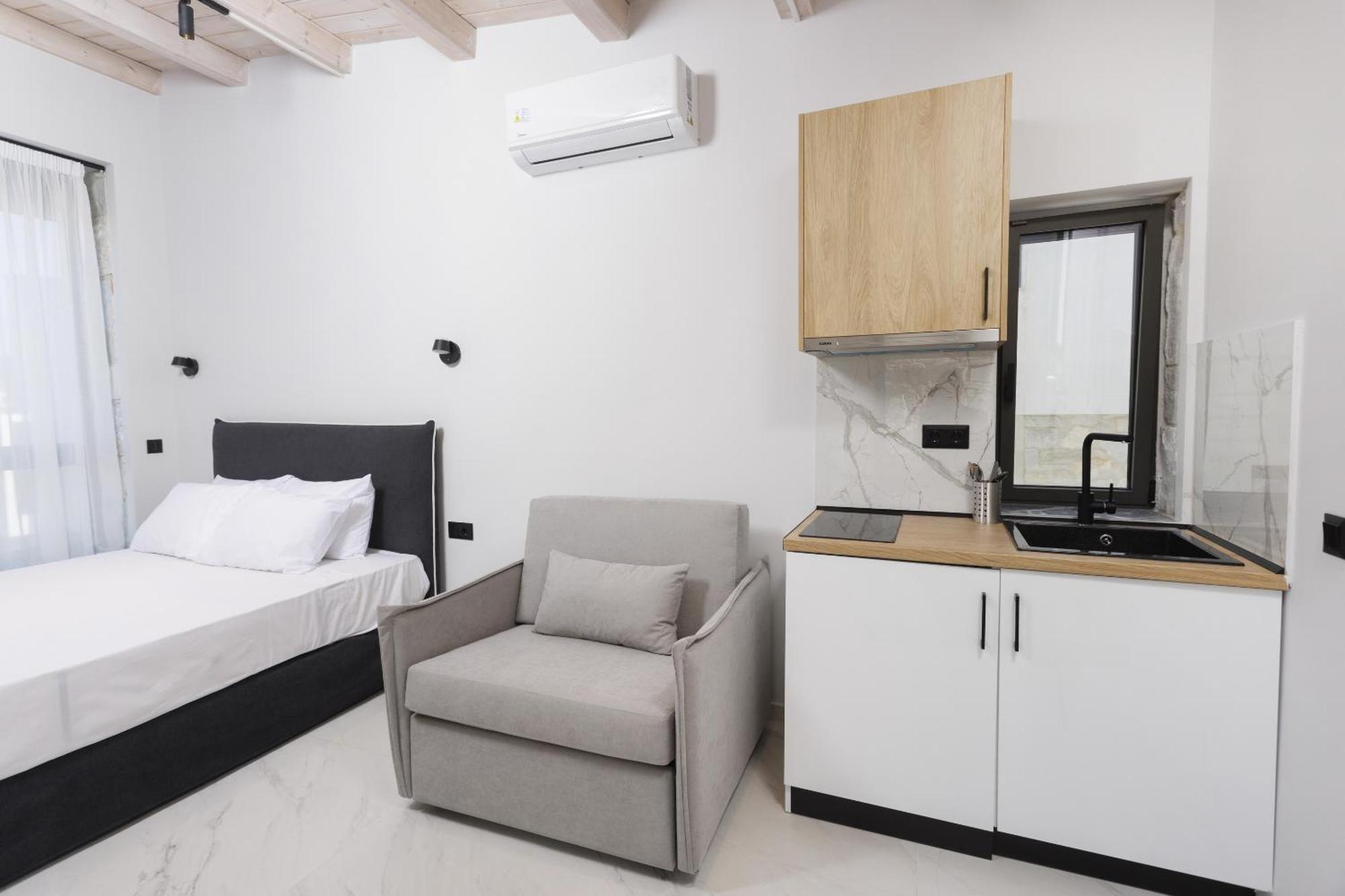Rigas Boutique Rooms Pefkochori Exterior foto