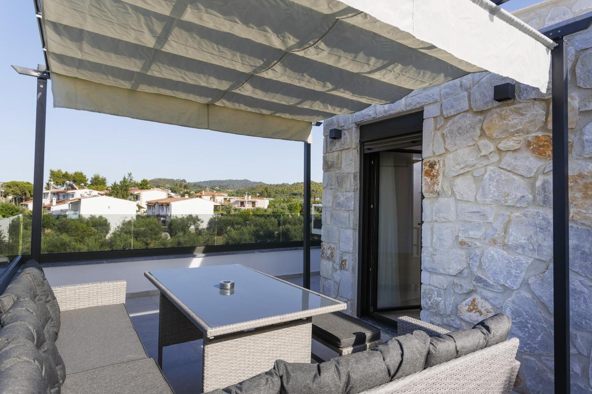Rigas Boutique Rooms Pefkochori Exterior foto